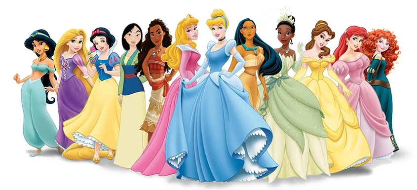 Disney princesses are good for little kids